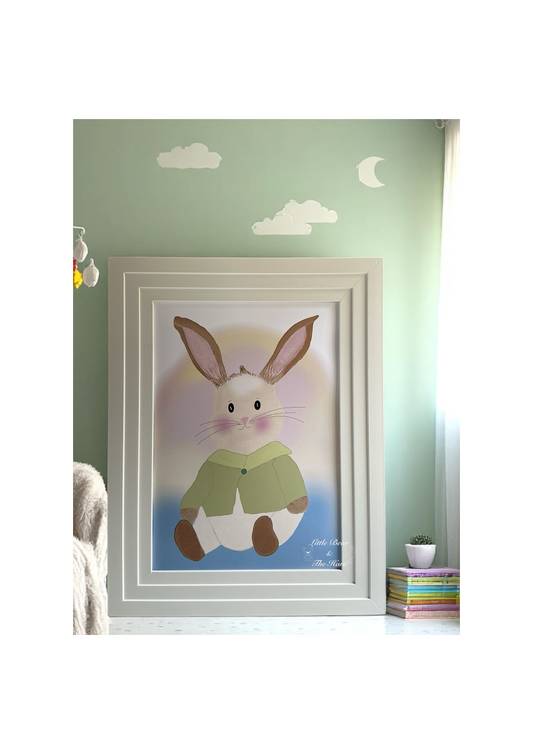 Mr Biggles The Bunny - Print
